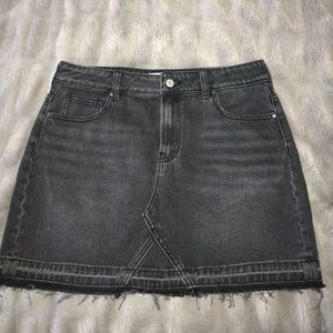 Pacsun Black Denim Skirt